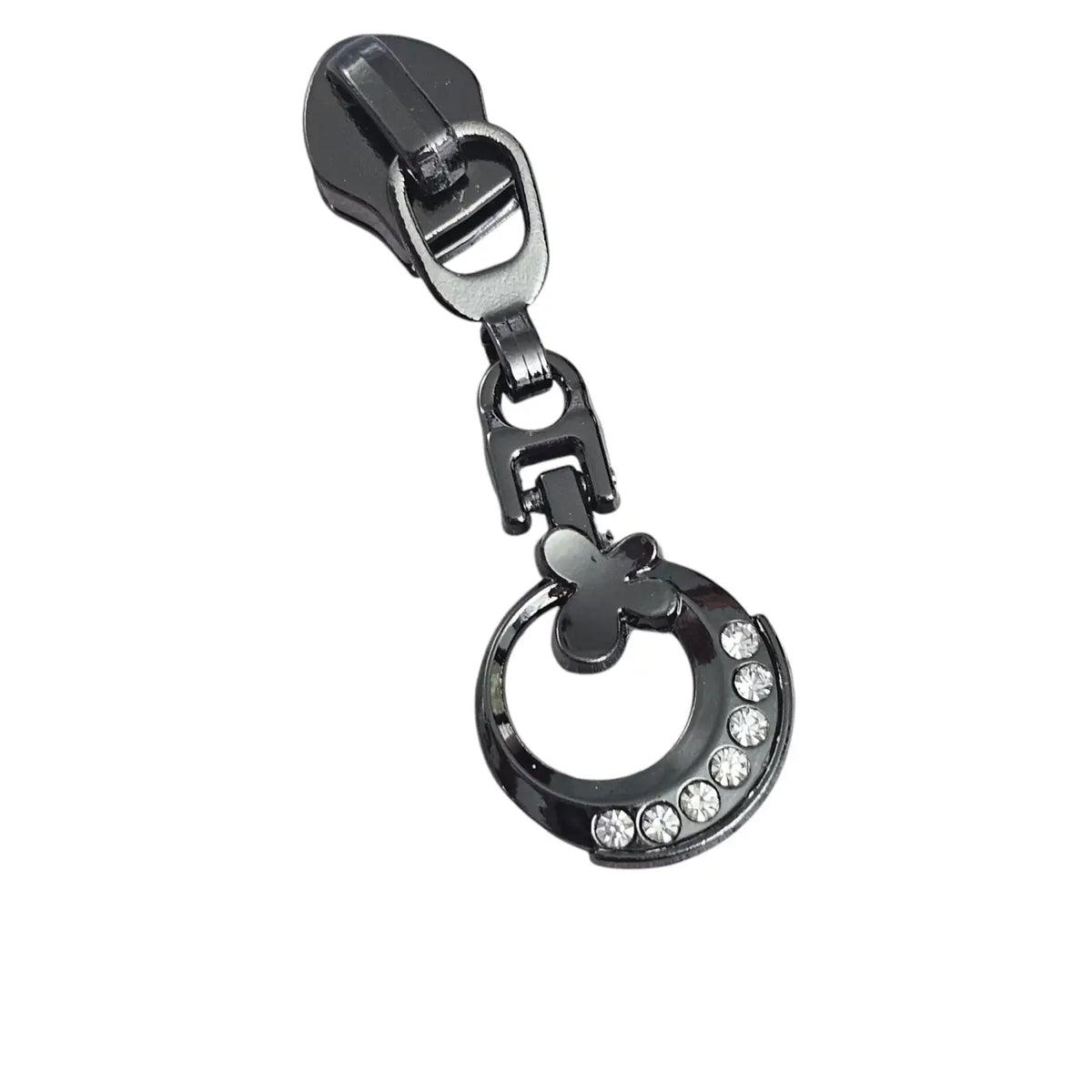 Zipper Bling Circle Rainbow - Reißverschluss Schieber Gr.5