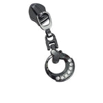Zipper Bling Circle Rainbow - Reißverschluss Schieber Gr.5