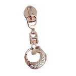 Zipper Bling Circle Rainbow - Reißverschluss Schieber Gr.5