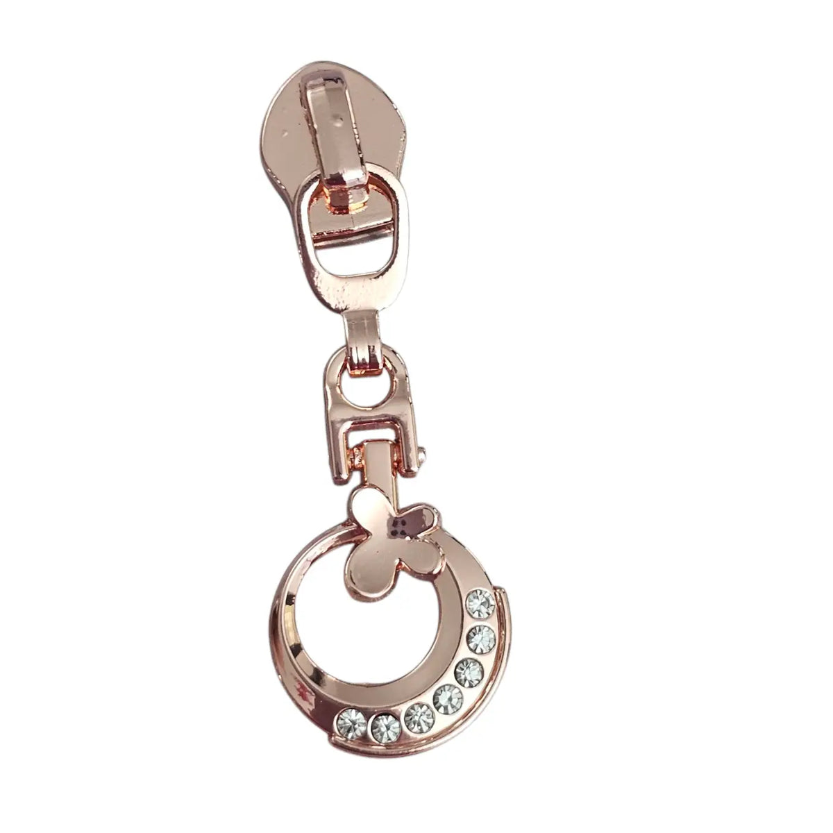 Zipper Bling Circle Rainbow - Reißverschluss Schieber Gr.5