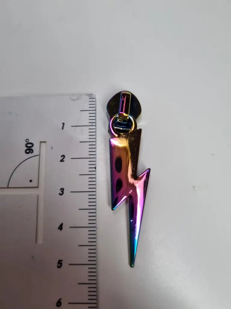 Zipper Blitz Gun Metal - Reißverschluss Schieber Gr.5