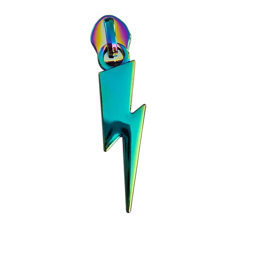 Zipper Blitz Gun Metal - Reißverschluss Schieber Gr.5