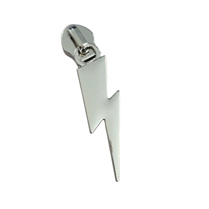 Zipper Blitz Gun Metal - Reißverschluss Schieber Gr.5