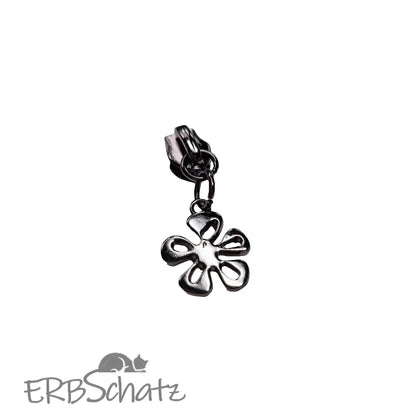 Zipper Blüte Gold - Reißverschluss Schieber Gr.5