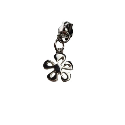 Zipper Blüte Gold - Reißverschluss Schieber Gr.5