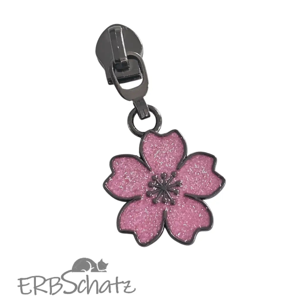 Zipper Blume Hawaii - Gun Rosa