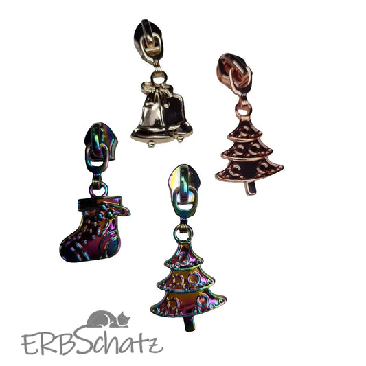 Zipper Christmas verschiedene Designs