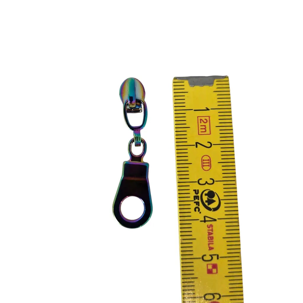 Zipper Donut (Gr. 3) Pink - Reißverschluss Schieber schmal