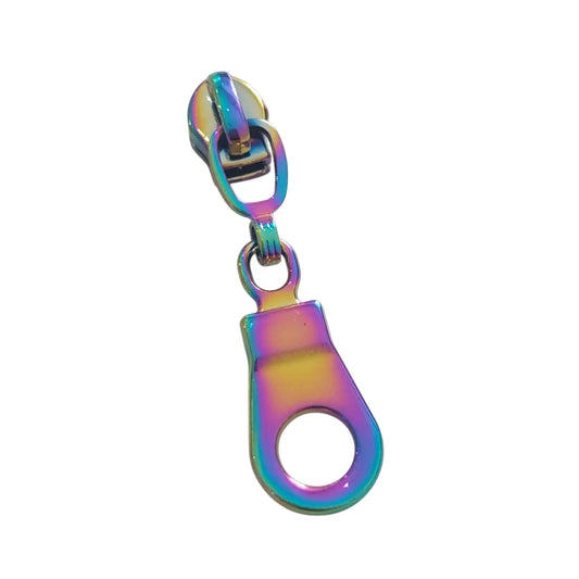 Zipper Donut (Gr. 3) Pink - Reißverschluss Schieber schmal