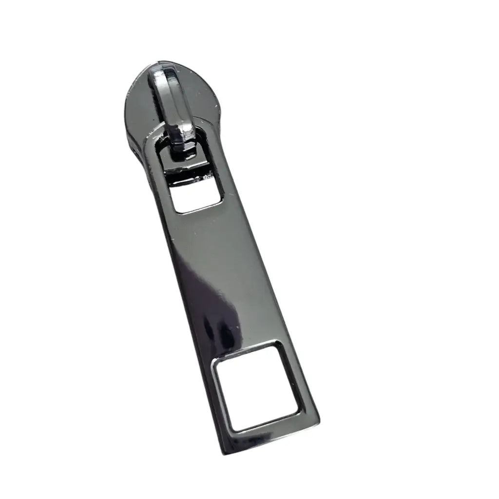 Zipper eckig Gold - Reißverschluss Schieber Gr.5