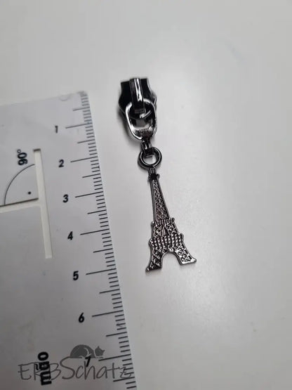 Zipper Eiffelturm Rainbow - Reißverschluss Schieber Gr.5