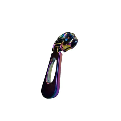 Zipper elegante Form Gold - Reißverschluss Schieber Gr.5