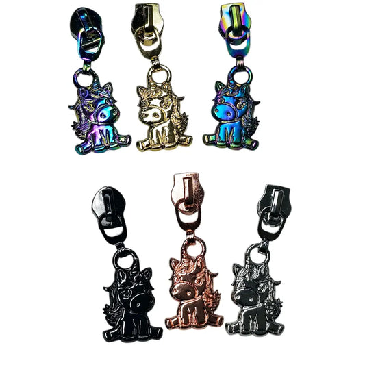 Zipper Erbschatz Unicorn Rainbow - Reißverschluss Schieber
