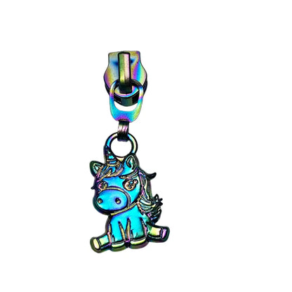 Zipper Erbschatz Unicorn Rainbow - Reißverschluss Schieber