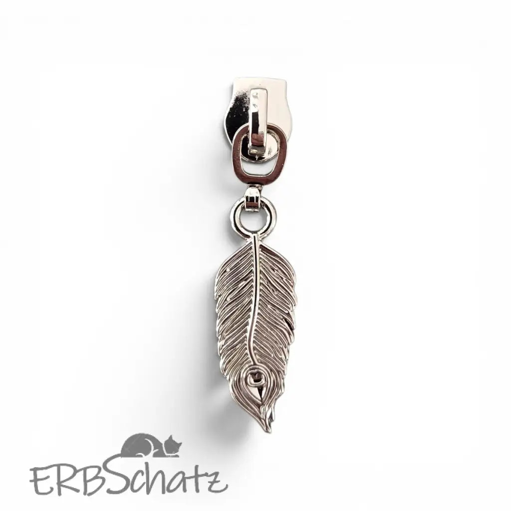 Zipper Feder - Silber