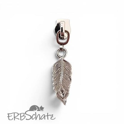 Zipper Feder - Silber