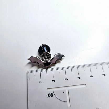 Zipper Fledermaus Regenbogen - Reißverschluss Schieber Gr.5