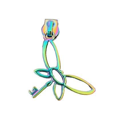 Zipper fliegender Schlüssel Regenbogen - Reißverschluss