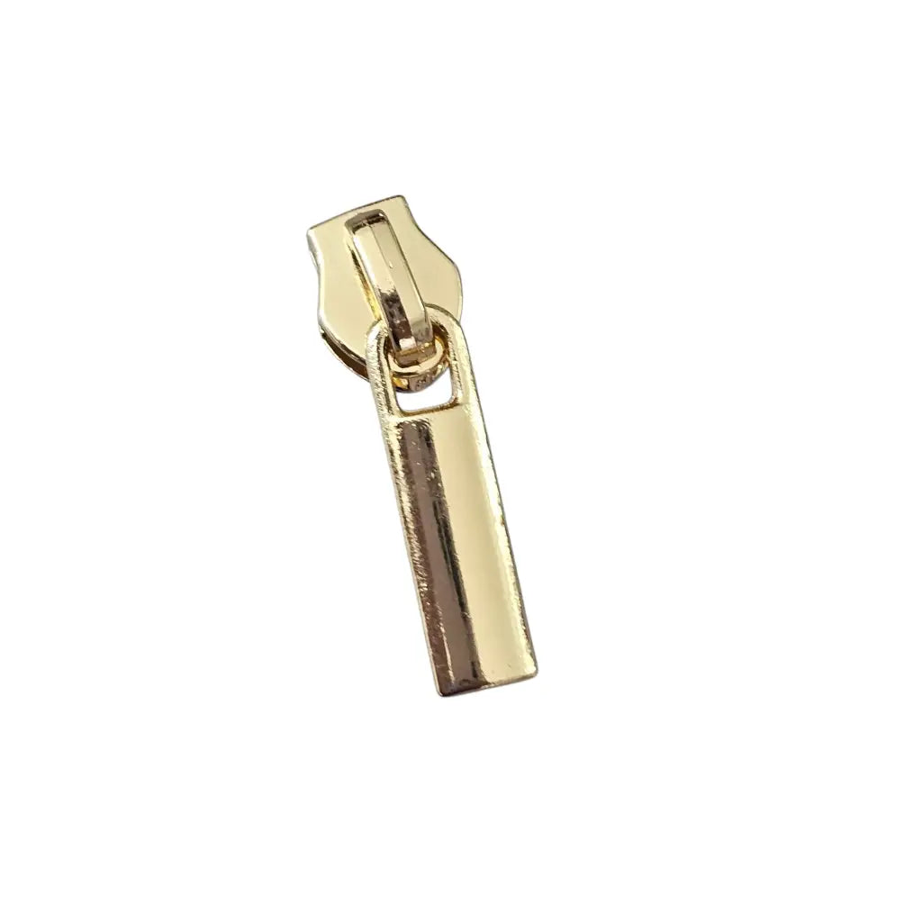 Zipper gerade Form (Gr. 3) Gun Metal - Reißverschluss