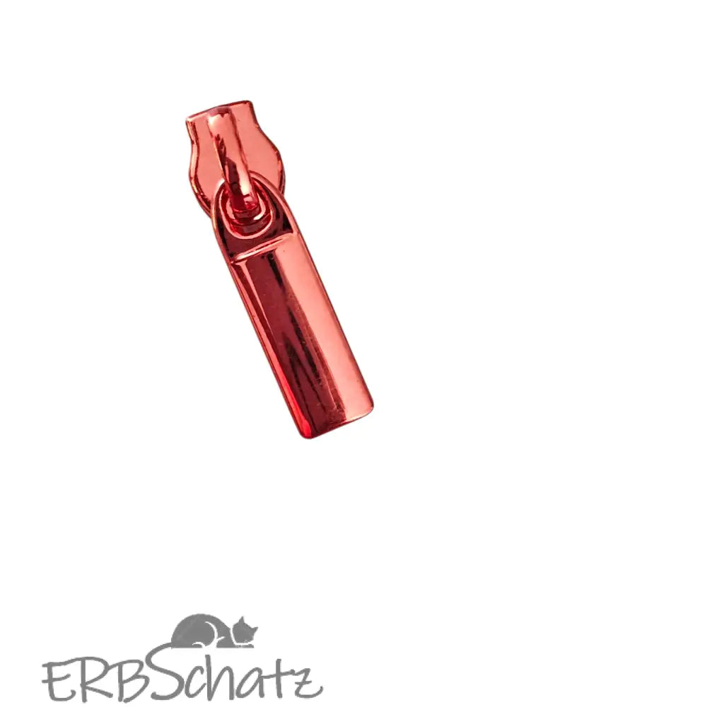 Zipper gerade Form metallic Colours (Gr. 3) Pink