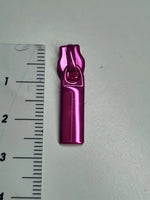 Zipper gerade Form metallic Colours (Gr. 3) Pink