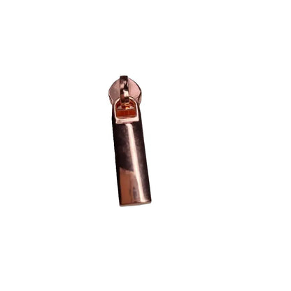Zipper gerade Form Roségold - Reißverschluss Schieber Gr.5
