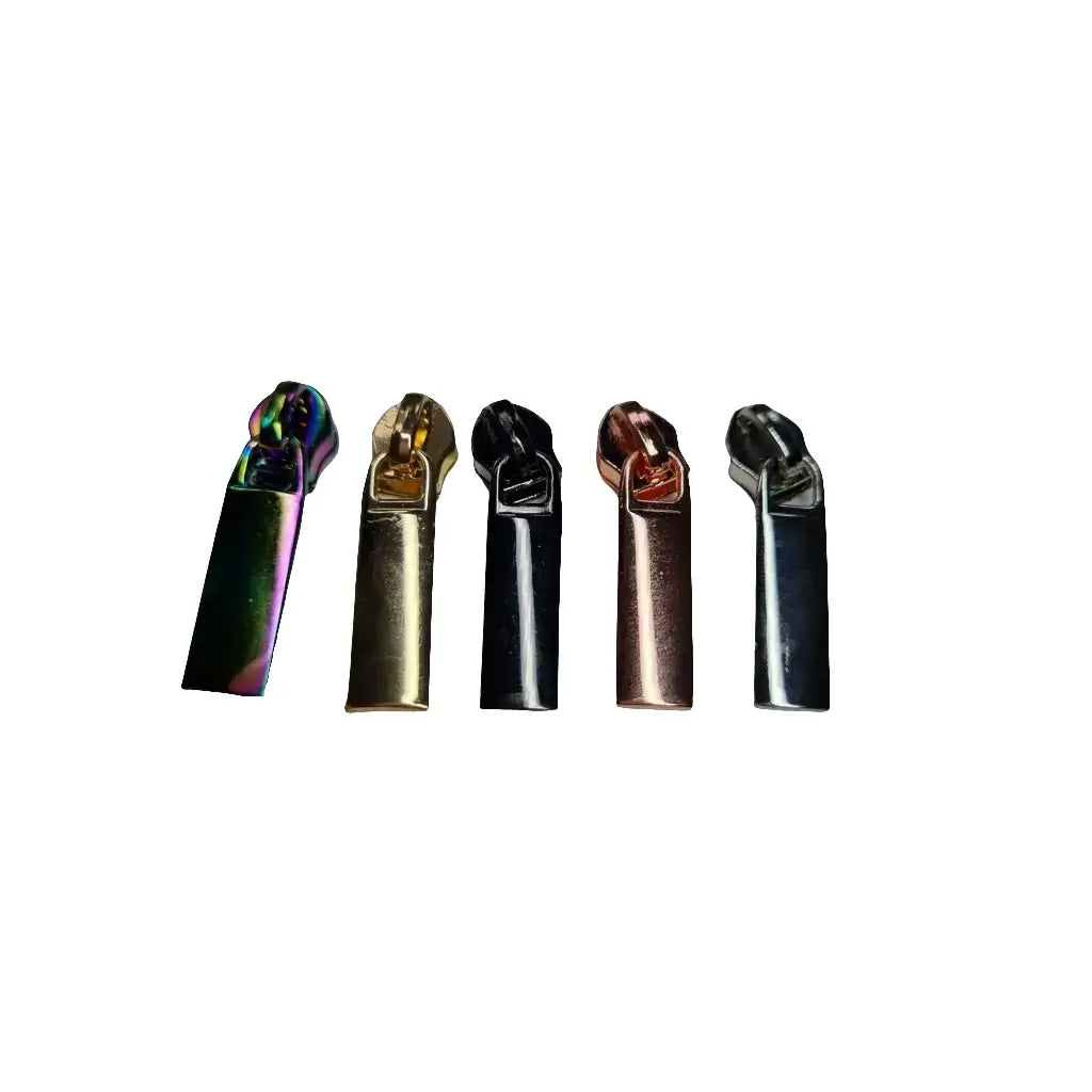 Zipper gerade Form Roségold - Reißverschluss Schieber Gr.5