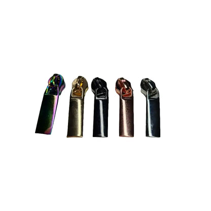 Zipper gerade Form Roségold - Reißverschluss Schieber Gr.5
