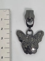 Zipper Frenchie Rainbow - Reißverschluss Schieber Gr.5