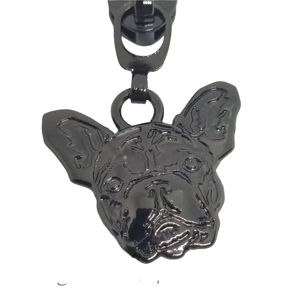 Zipper Frenchie Rainbow - Reißverschluss Schieber Gr.5