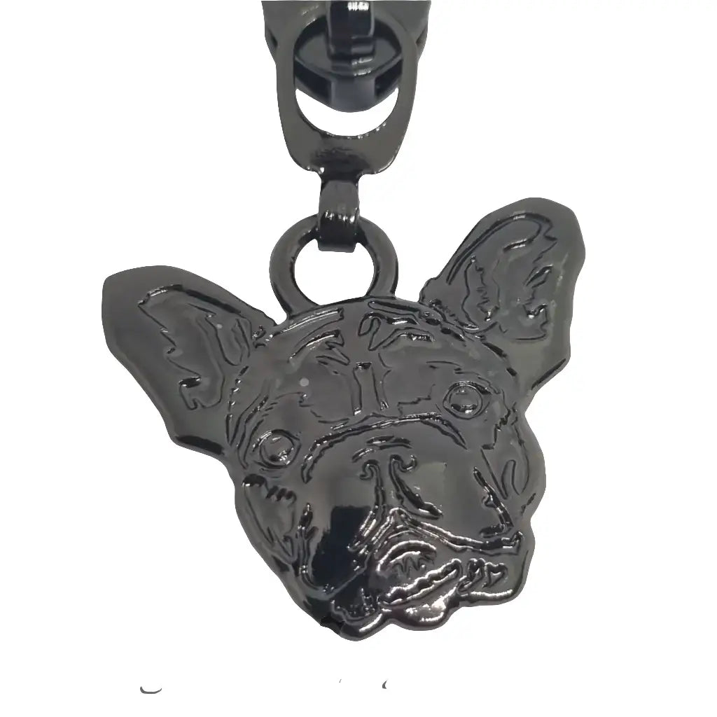 Zipper Frenchie Rainbow - Reißverschluss Schieber Gr.5