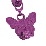 Zipper Frenchie Rainbow - Reißverschluss Schieber Gr.5