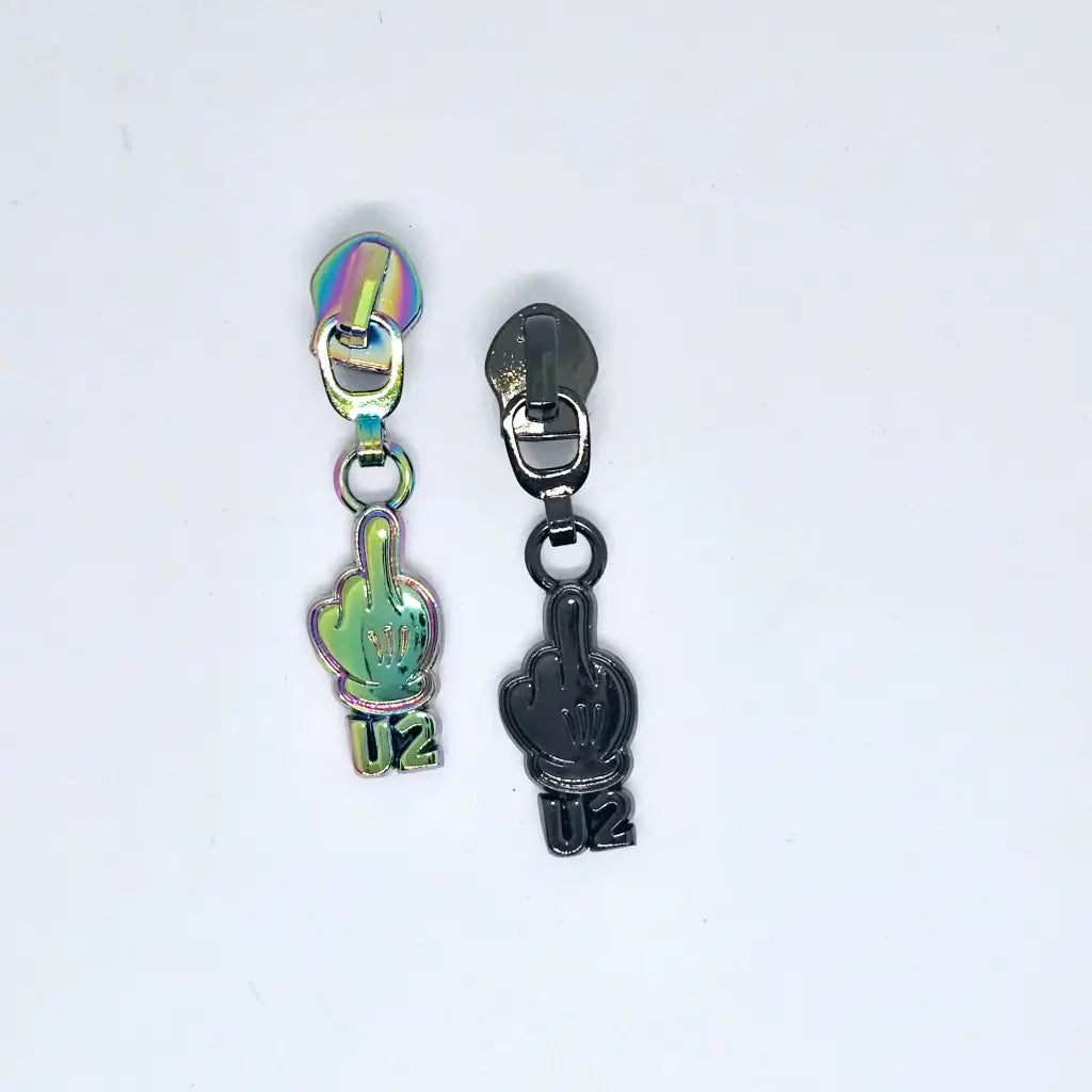 Zipper ’FU2’’ Rainbow - Reißverschluss Schieber Gr.5