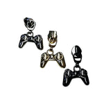 Zipper Gamepad Gold - Reißverschluss Schieber Gr.5