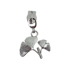 Zipper Ginkgo Blatt Rainbow - Reißverschluss Schieber Gr.5