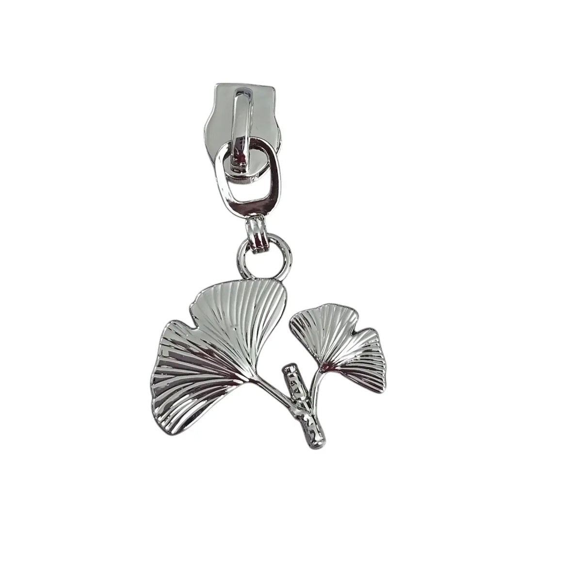 Zipper Ginkgo Blatt Rainbow - Reißverschluss Schieber Gr.5