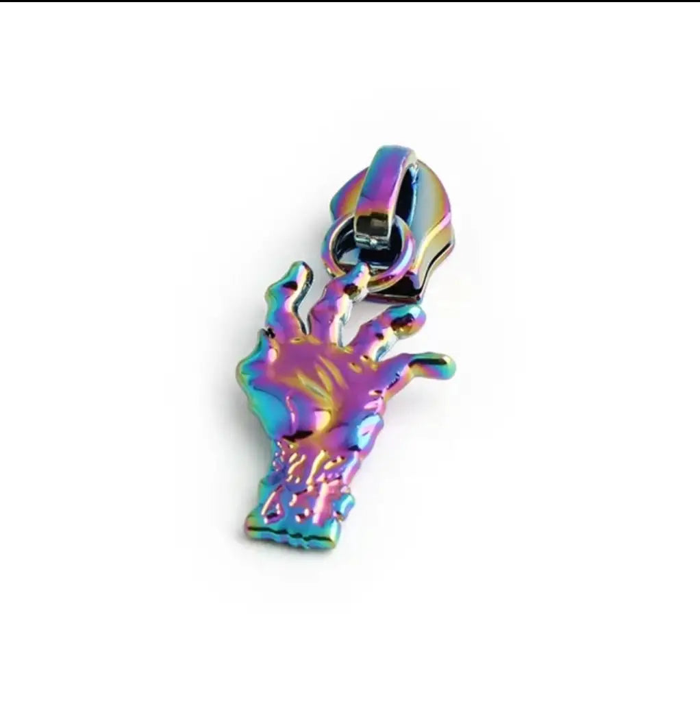 Zipper Händchen Rainbow - Reißverschluss Schieber Gr.5