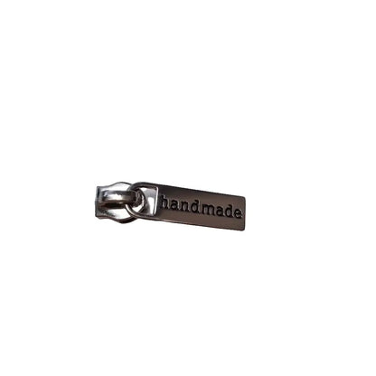 Zipper ’Handmade’ Gold - Reißverschluss Schieber Gr.5