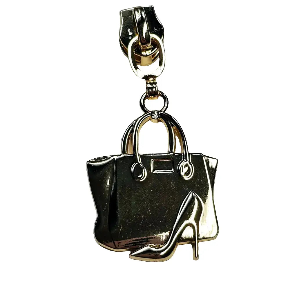 Zipper Handtasche Rainbow - Reißverschluss Schieber Gr.5
