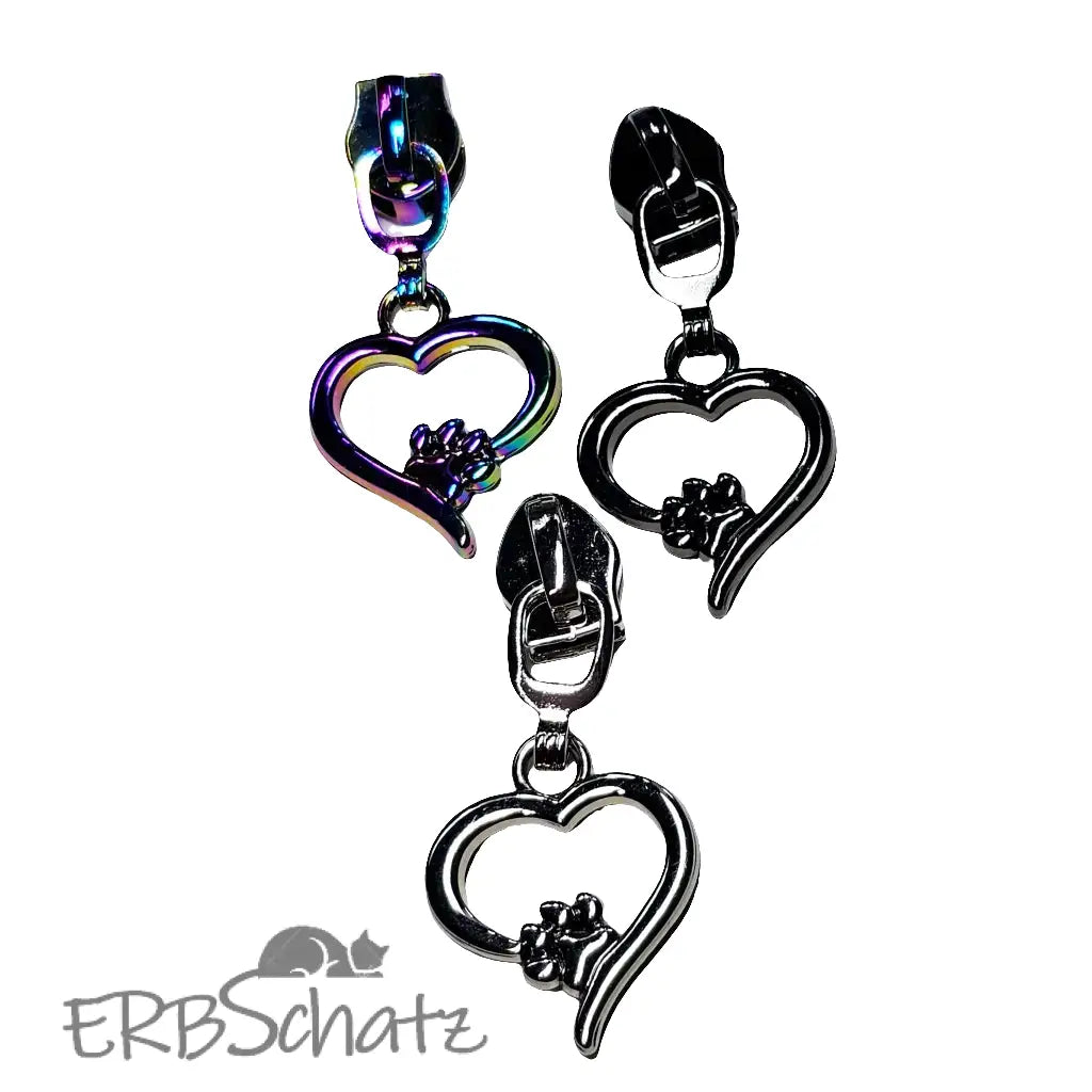 Zipper Herz & Pfote
