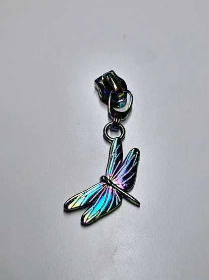 Zipper hübsche Libelle Rainbow - Reißverschluss Schieber