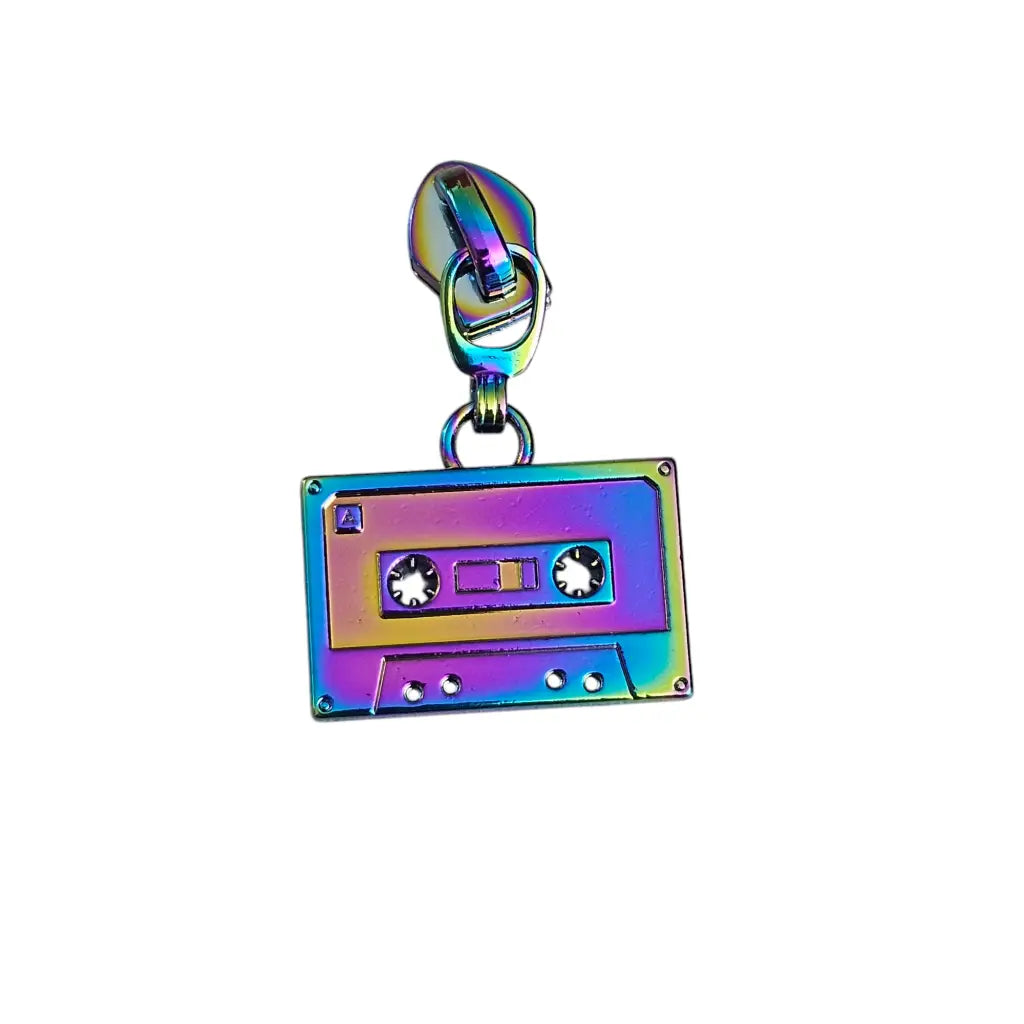 Zipper Kassette Rainbow - Reißverschluss Schieber Gr.5