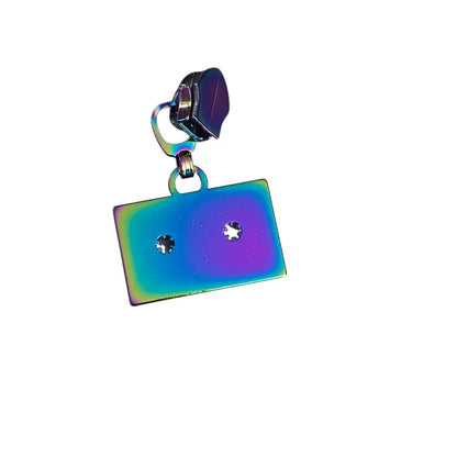Zipper Kassette Rainbow - Reißverschluss Schieber Gr.5