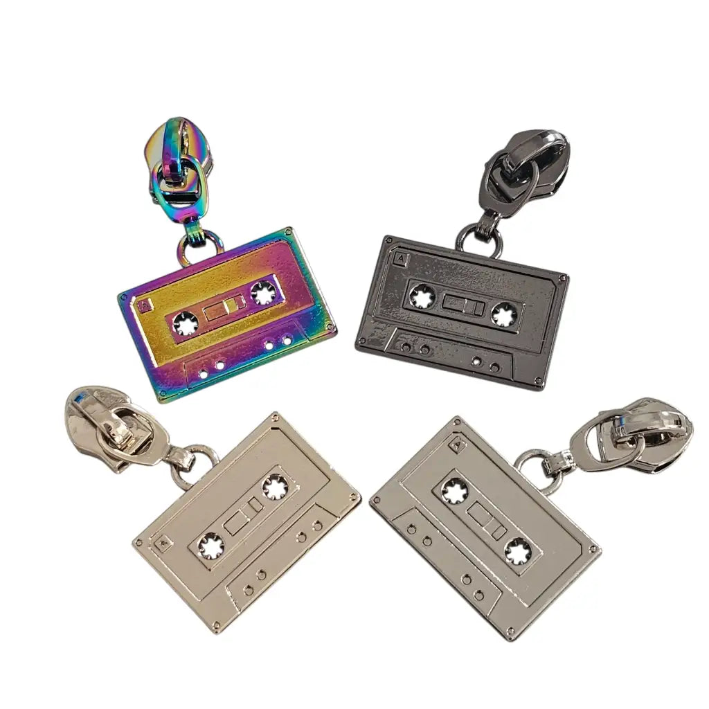 Zipper Kassette Rainbow - Reißverschluss Schieber Gr.5