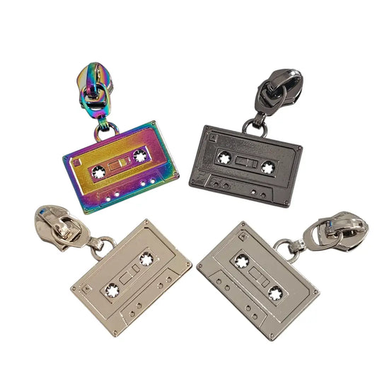 Zipper Kassette Rainbow - Reißverschluss Schieber Gr.5
