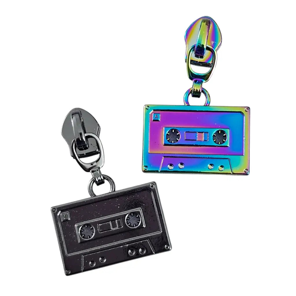 Zipper Kassette Rainbow - Reißverschluss Schieber Gr.5