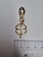 Zipper Kleeblatt Regenbogen - Reißverschluss Schieber Gr.5