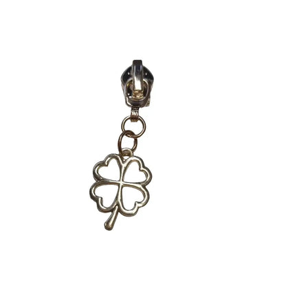 Zipper Kleeblatt Regenbogen - Reißverschluss Schieber Gr.5