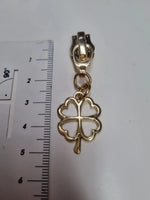 Zipper Kleeblatt Regenbogen - Reißverschluss Schieber Gr.5
