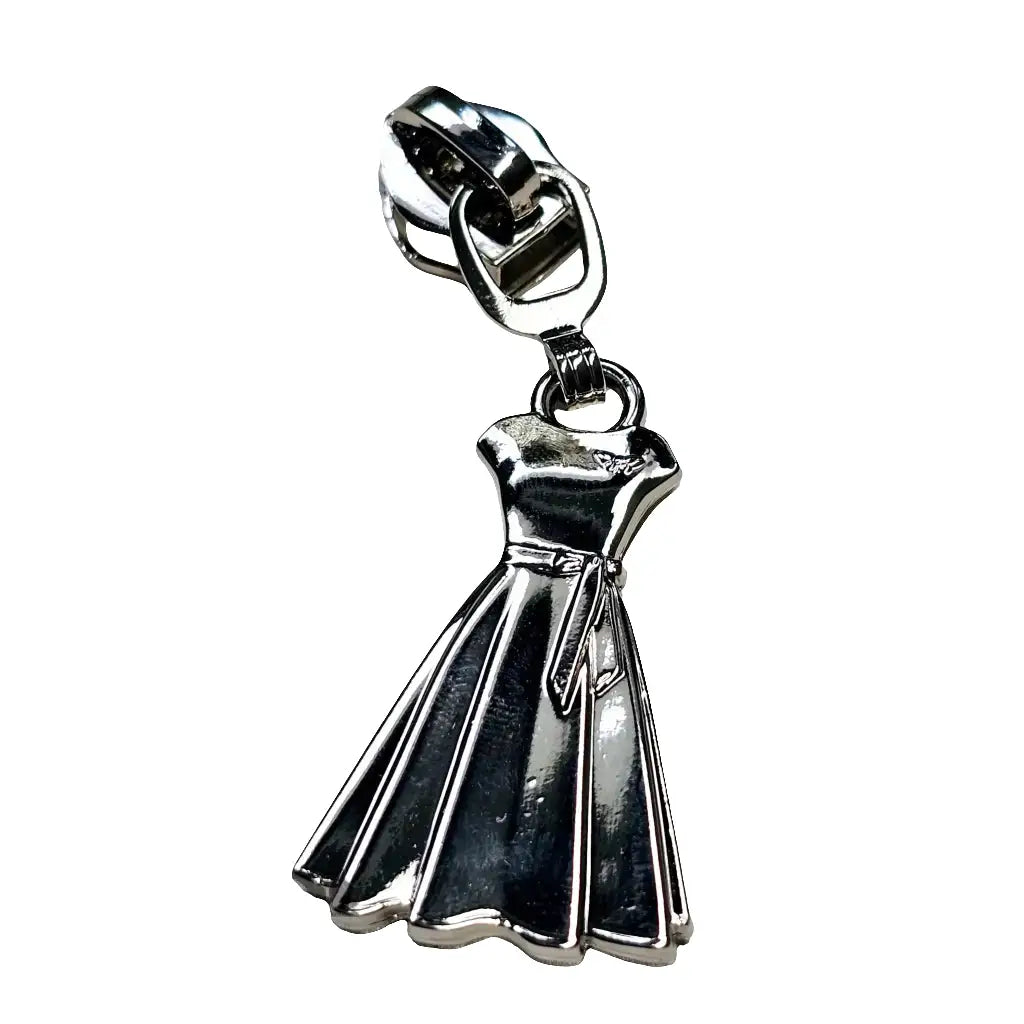 Zipper Kleid Rainbow - Reißverschluss Schieber Gr.5